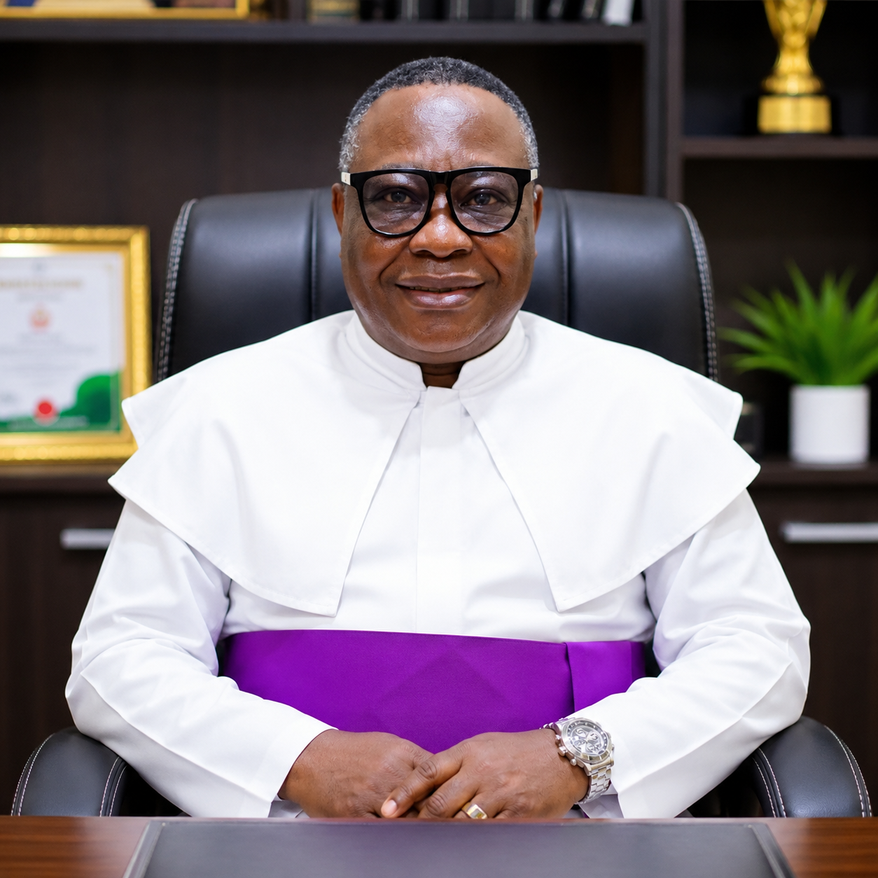 Bishop Felix Okon Effiong — Chairman and CEO of Oboho Abang Orphanage and Charity Organization