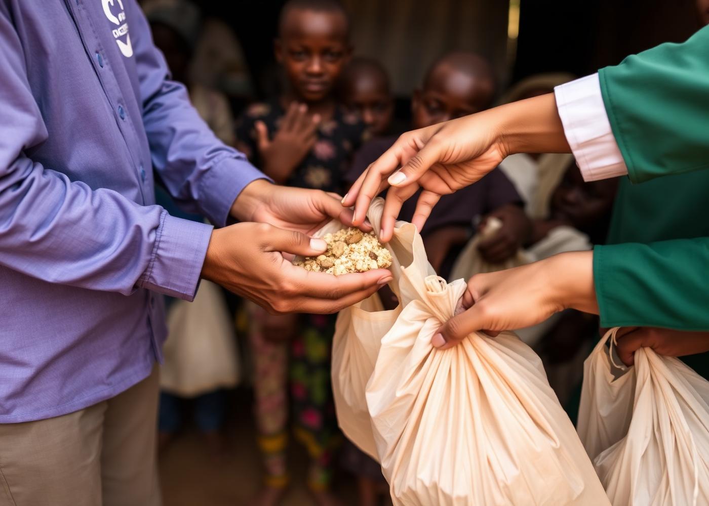 Relief distribution